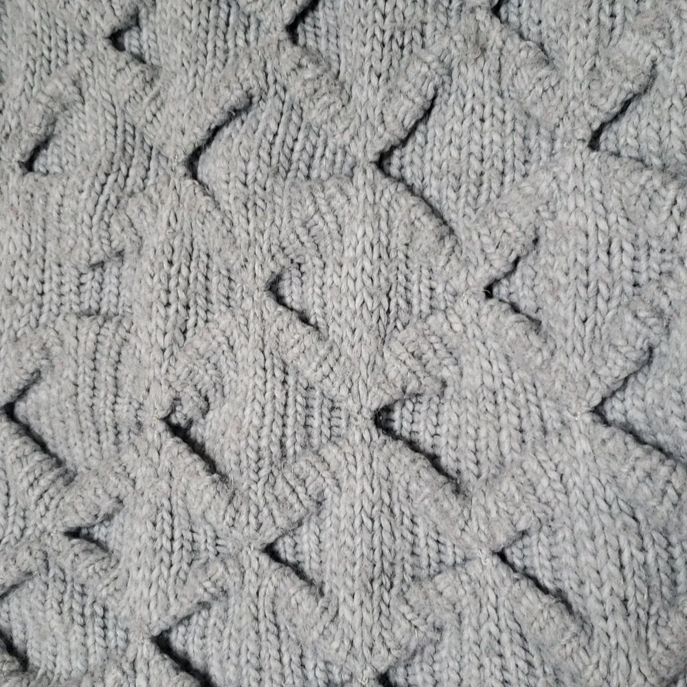 West Elm Sculpted Origami Sweater Knit Pillow Cover